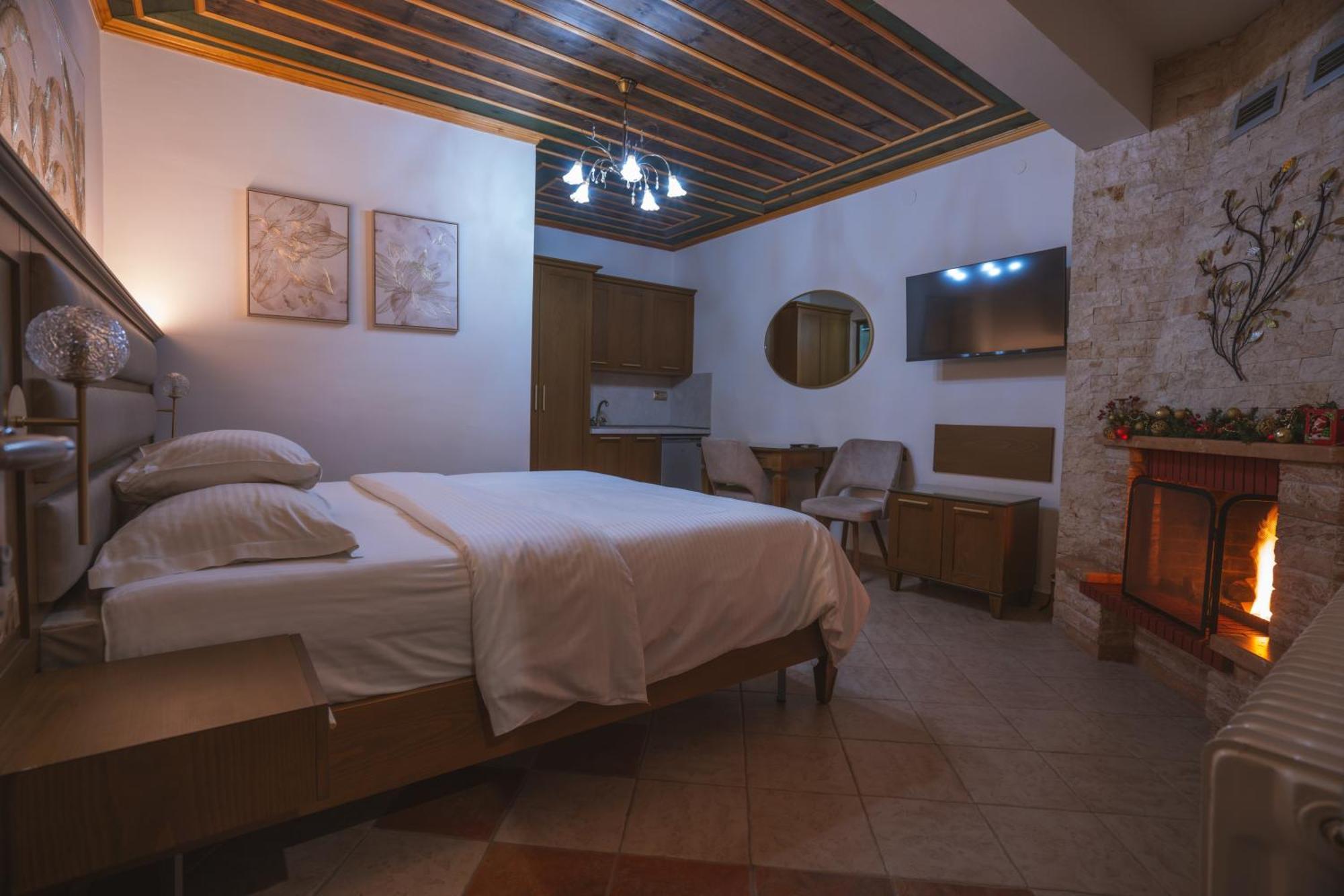 Kallinikos Guesthouse Káto Loutrákion Zewnętrze zdjęcie
